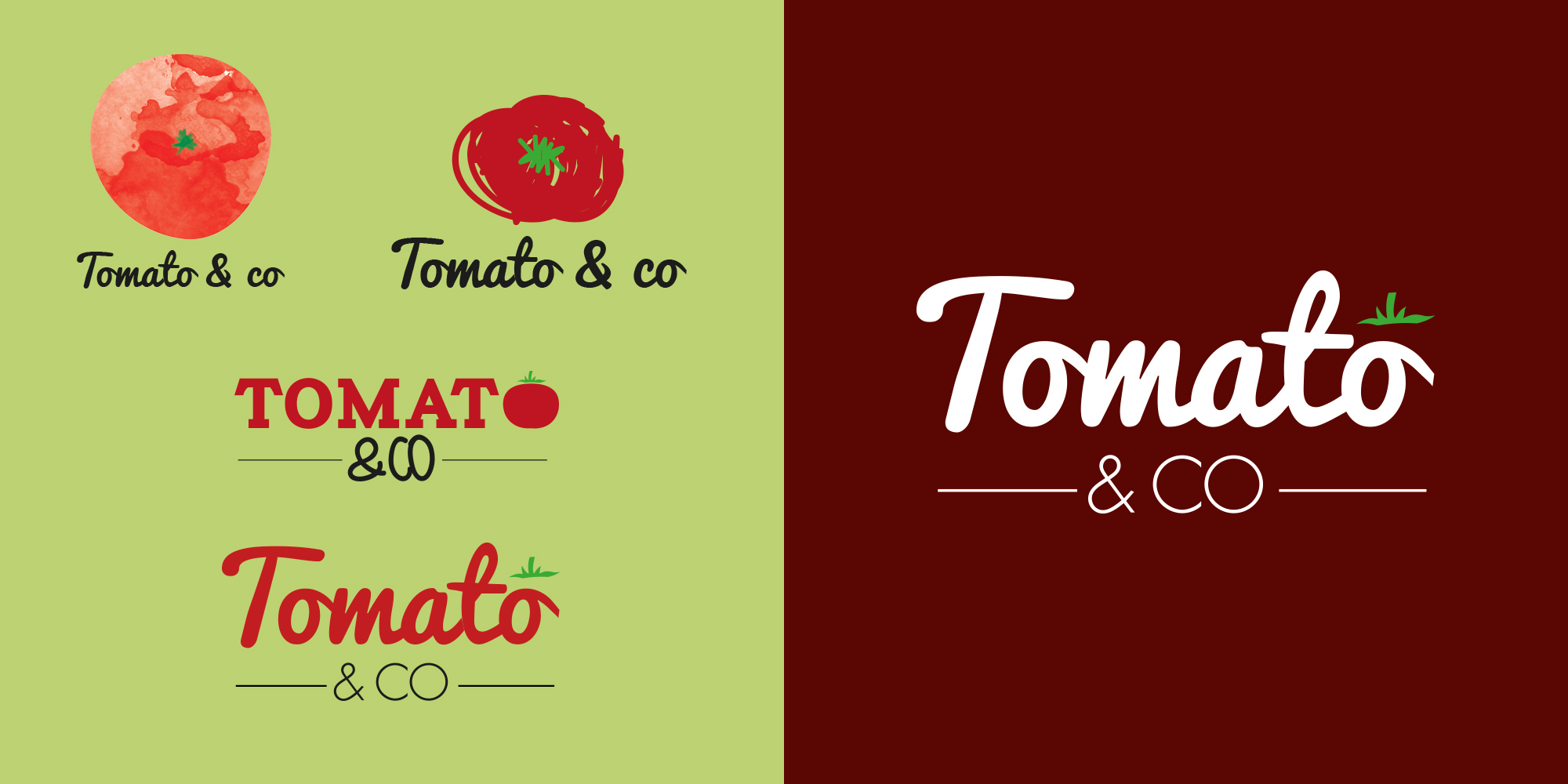 Logos - identité visuelle - IDDP - Tomato & Co