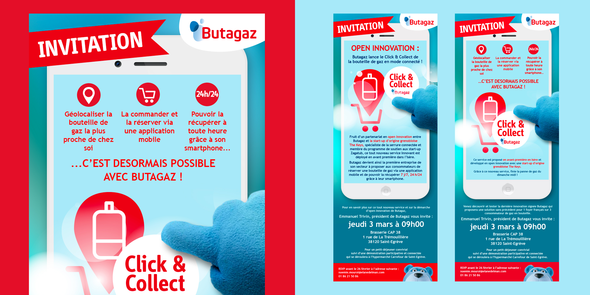 Butagaz - Click & Collect - emailing - IDDP